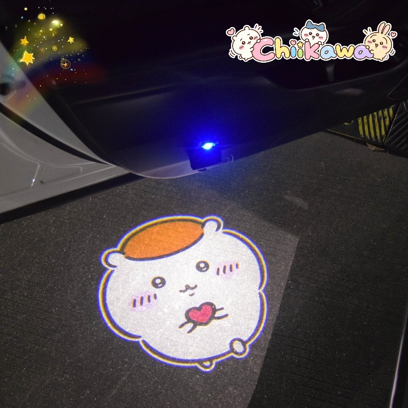 Car Accessories Japanese - Anime Chiikawa Kurimanju Araba İç Aydınlatması,