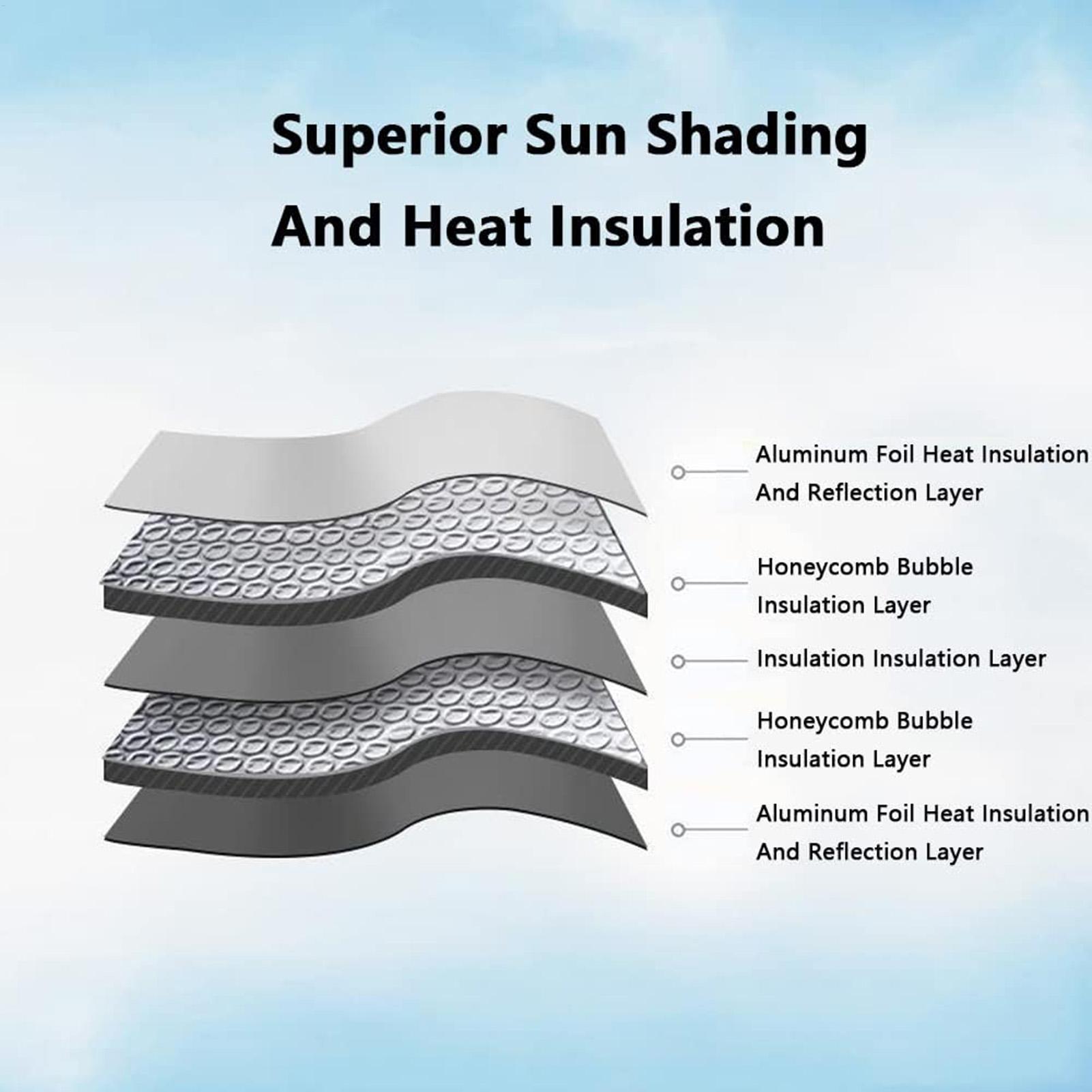 Windshield Sun Shade - Ön cam güneşlik vantuz katlanabilir engelleyici