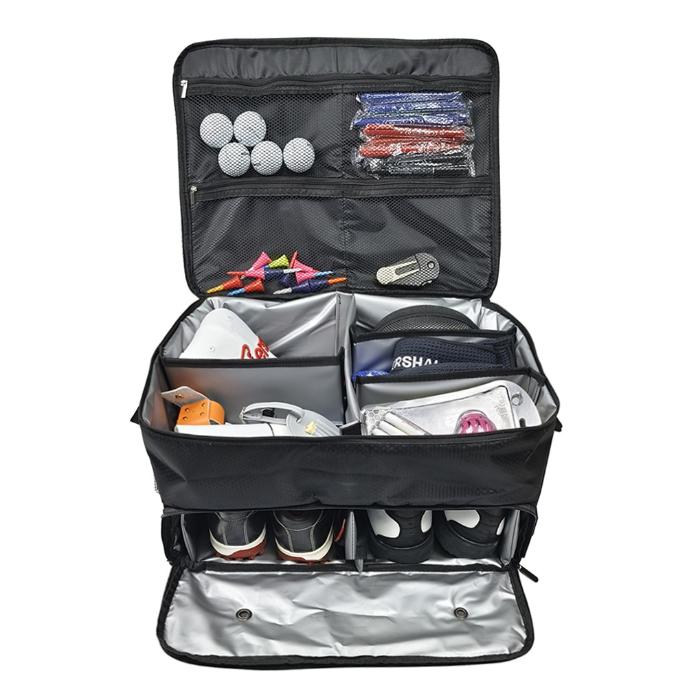 Car Organizer - Golf Çantası Düzenleyici: 2 Çift Ayakkabı