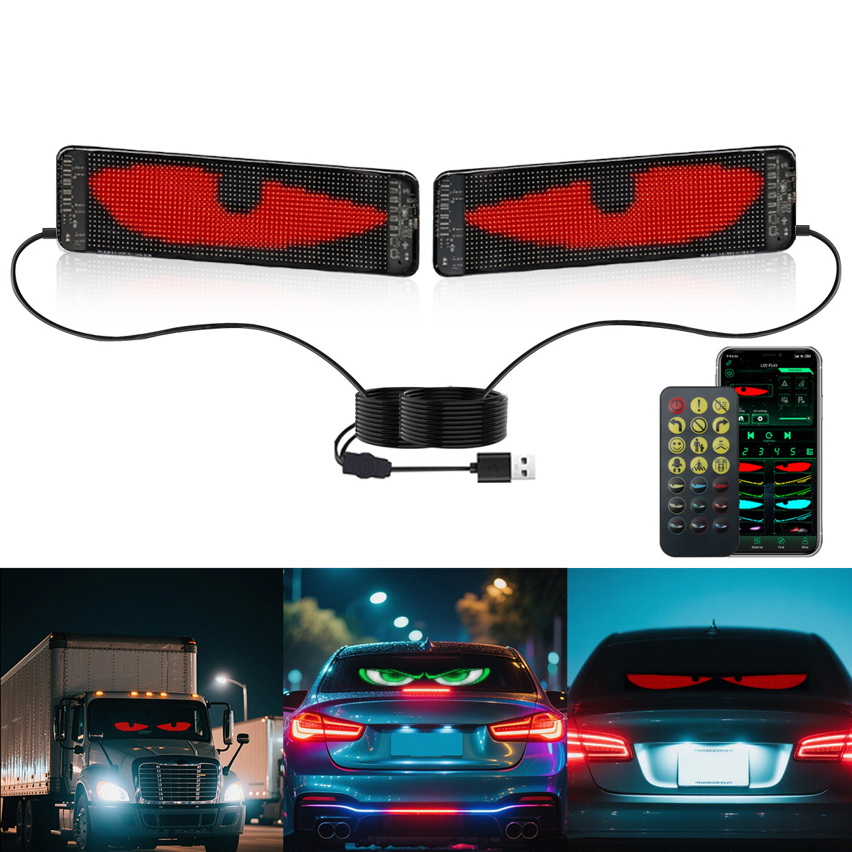 LED araç yumuşak ekranı, araç  - Car Led Light incelemesi ve fiyatı