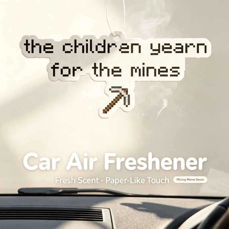 Araba Kokusu Komik Maden Temal - Car Air Freshener incelemesi ve fiyatı