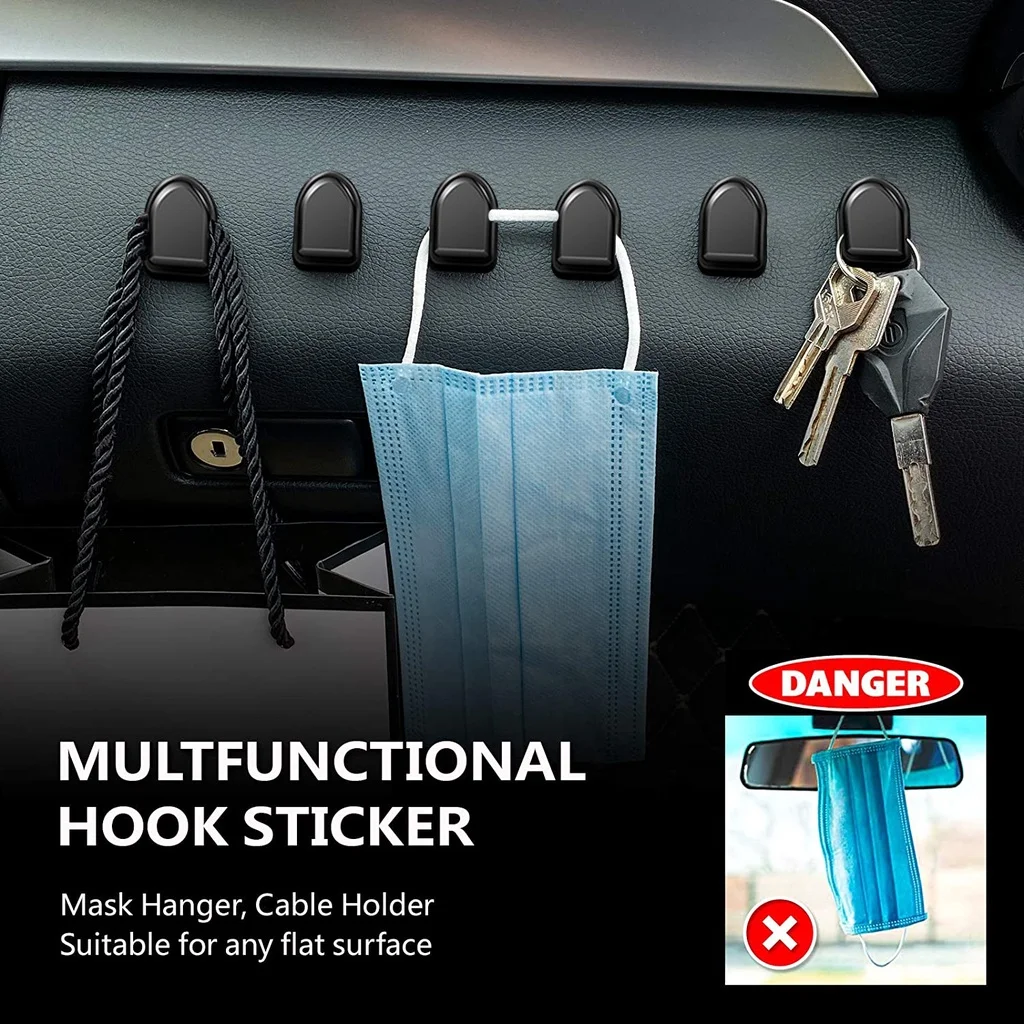 Mini Araba Kancaları İç Mekan  - Car Cable Organizer incelemesi ve fiyatı